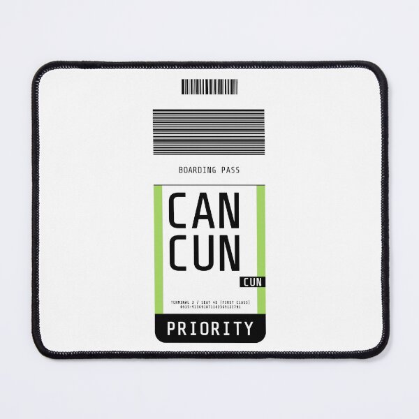 Item preview, Cancun Boarding Pass CUN designed and sold by lukassfr.