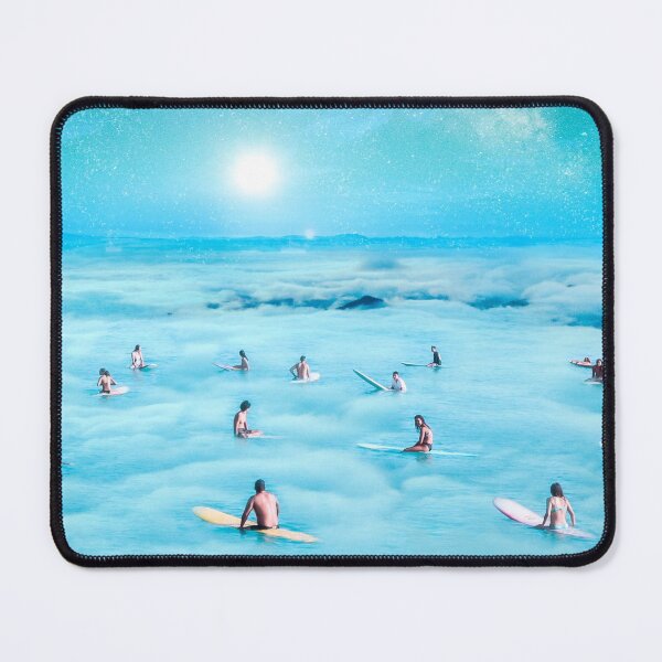 Item preview, Dreamy surreal Surfing in  the clouds designed and sold by Yasmine khalifa.