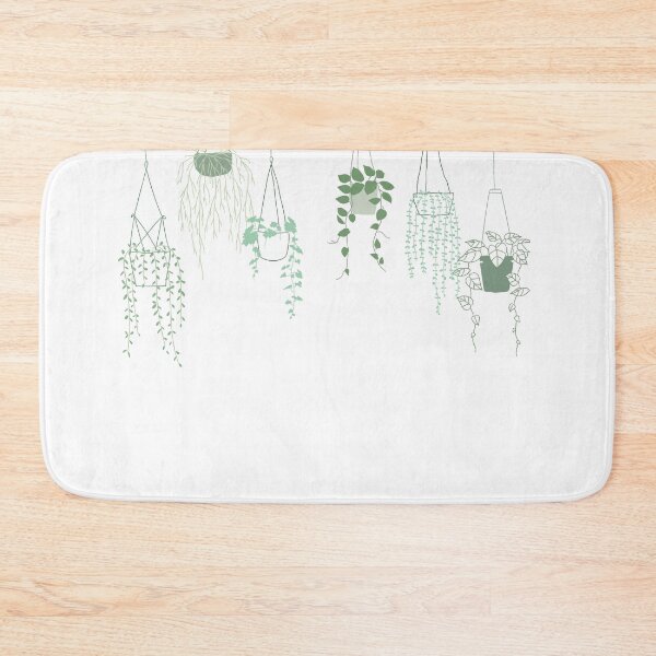 Item preview, Hanging Planters Green Potted Plants Cute designed and sold by Vintage Mag.