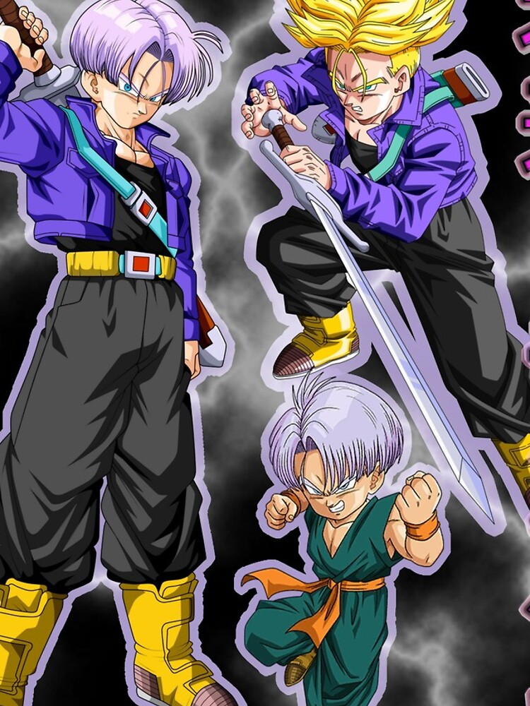 dragon ball z trunks design future trunks kid trunks super saiyan