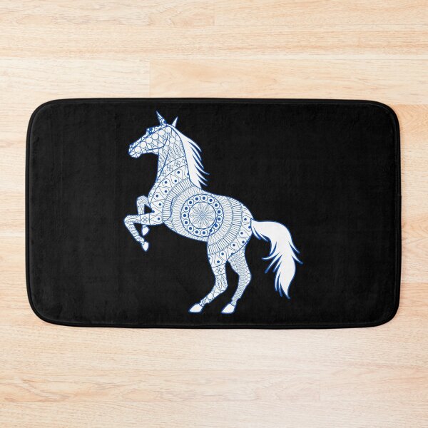 Item preview, Blue horse mandala designed and sold by YuneDesigns.