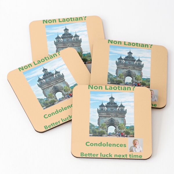 Item preview, "Condolences to Non Laotians" gr designed and sold by skoumpourdides.