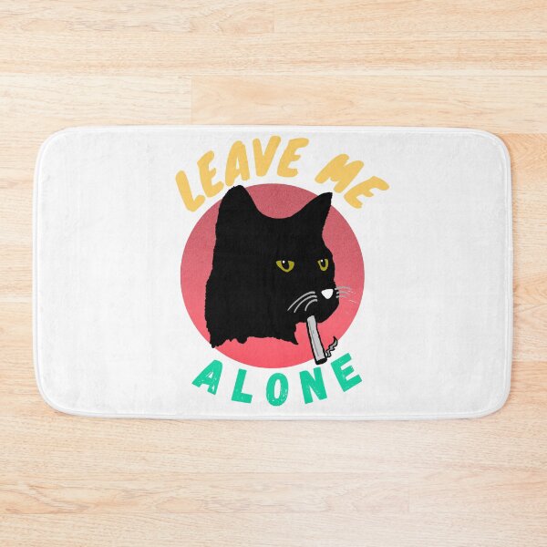 Item preview, Leave me alone - door mats designed and sold by ODENSHOP.
