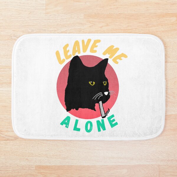 Item preview, Leave me alone - door mats designed and sold by ODENSHOP.