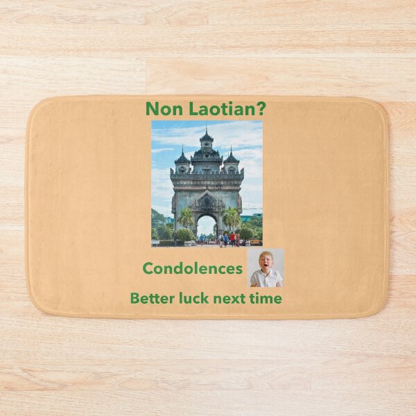 Item preview, "Condolences to Non Laotians" gr designed and sold by skoumpourdides.