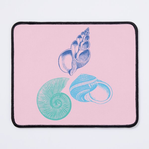 Item preview, Seashell Nautical Ocean Summer Sea Pastel Pink  designed and sold by Inogitna Designs.