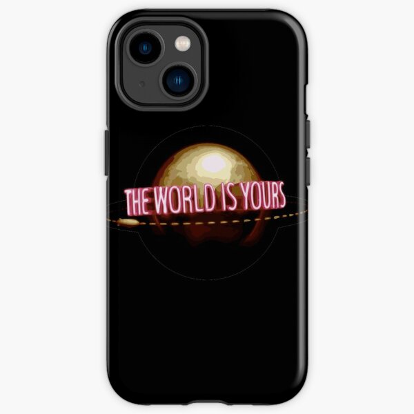 Die Welt gehört dir iPhone Robuste Hülle