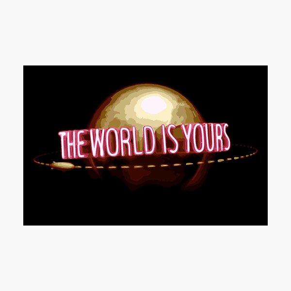 The world is yours Impression photo