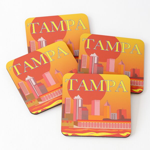 Item preview, Skyline soleado de Tampa designed and sold by EdwardMonet.