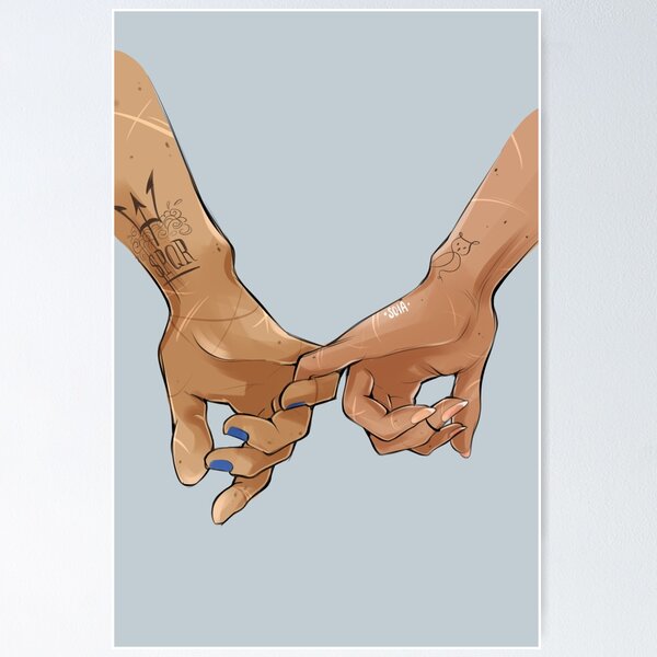 Item preview, Percabeth holding hands designed and sold by soia-shop.