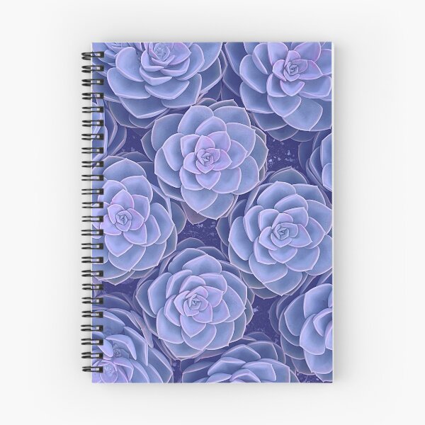 Item preview, Succulent pattern - blue designed and sold by RaineLight.