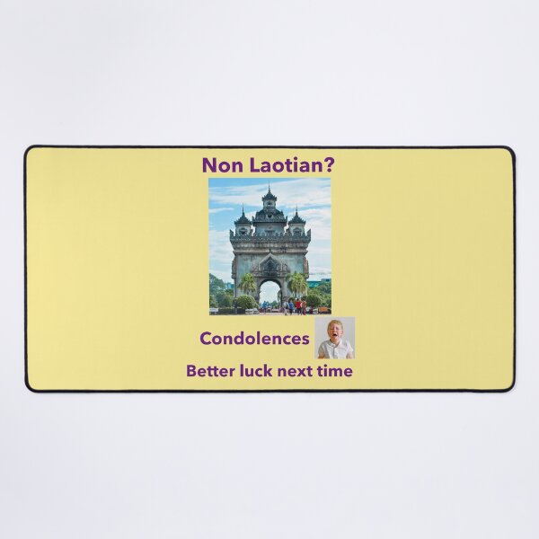 Item preview, "Condolences to Non Laotians" pl designed and sold by skoumpourdides.