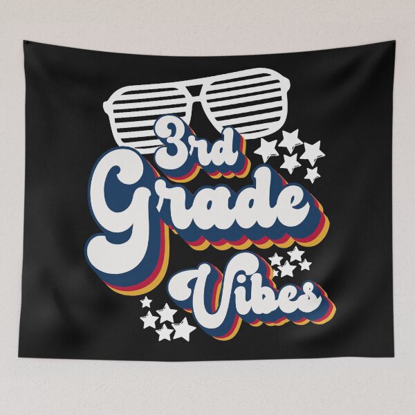 Item preview, Third Grade Vibes - Hello Third Grade - Funny Back To School Gift designed and sold by ALITOPRINCE.