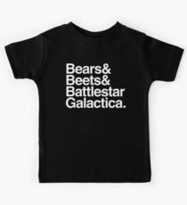 Bears, Beets, Battlestar Galactica Kids Tee