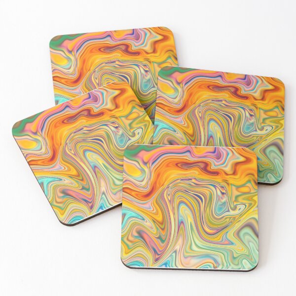 Item preview, Liquid Marble Colorful and Psychedelic Texture designed and sold by NECHSTORE.