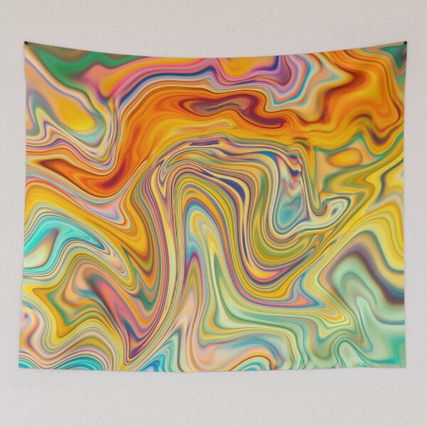 Item preview, Liquid Marble Colorful and Psychedelic Texture designed and sold by NECHSTORE.