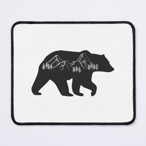 Item preview, Bear with mountains designed and sold by kocakashop.
