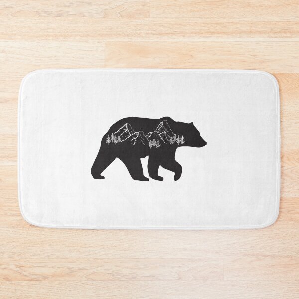 Item preview, Bear with mountains designed and sold by kocakashop.