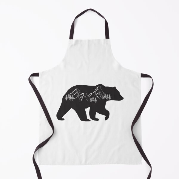 Item preview, Bear with mountains designed and sold by kocakashop.