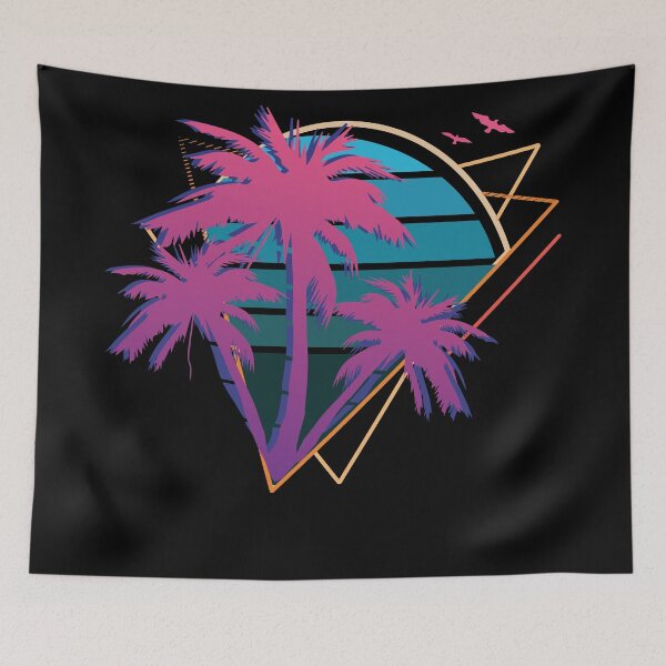 Item preview, Neon Palm Trees designed and sold by artado.
