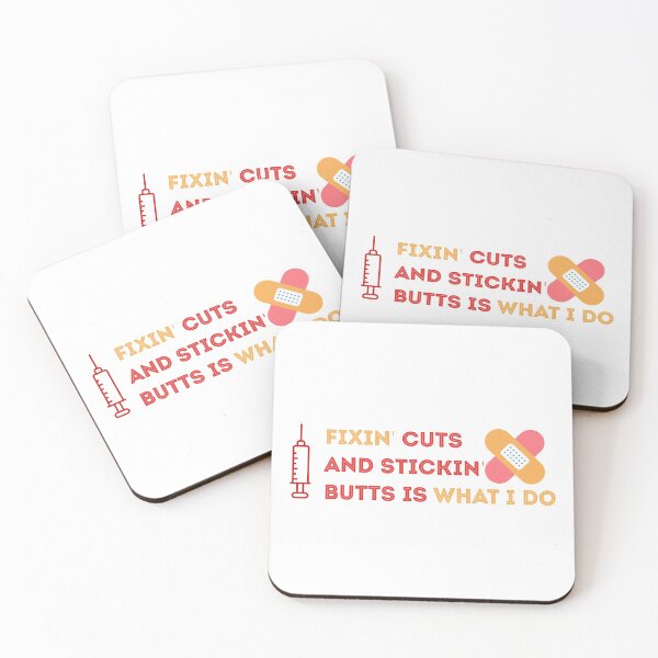Item preview, Fixin' Cuts And Stickin' Butts Is What I Do designed and sold by SaadEtta.