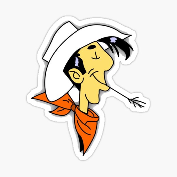 Lucky Luke Stickers Redbubble