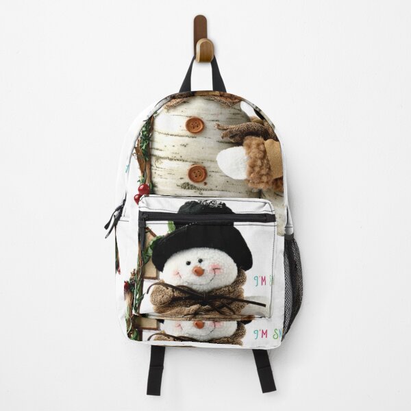 Item preview, Design of a snowman made up of wool and cotton....!! designed and sold by VIVEK KUMAR RAI.