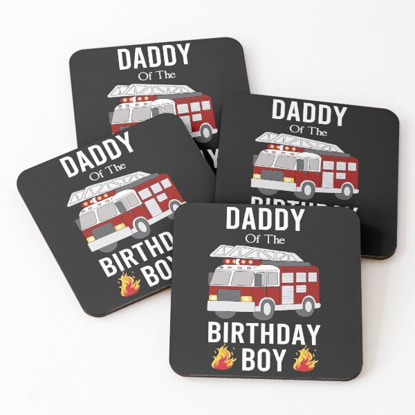 Item preview, Daddy Of The Birthday Boy - FireTruck - Firefighter designed and sold by LoomLight.