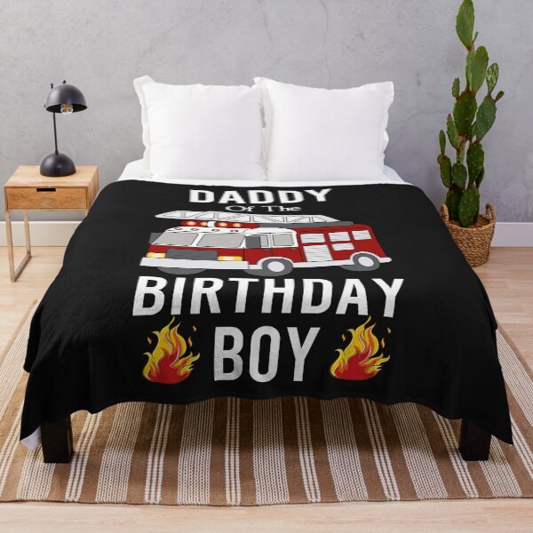 Item preview, Daddy Of The Birthday Boy - FireTruck - Firefighter designed and sold by LoomLight.