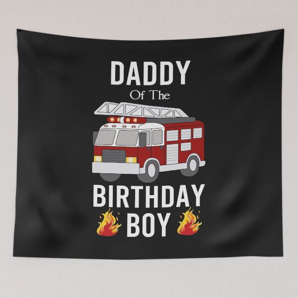 Item preview, Daddy Of The Birthday Boy - FireTruck - Firefighter designed and sold by LoomLight.