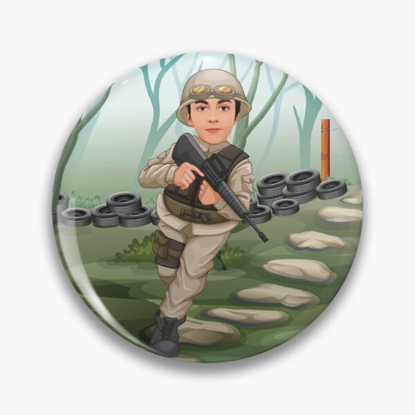 Item preview, A young soldier in the run designed and sold by Ingahaliullina.