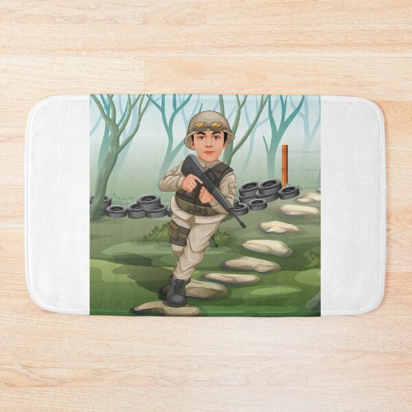 Item preview, A young soldier in the run designed and sold by Ingahaliullina.