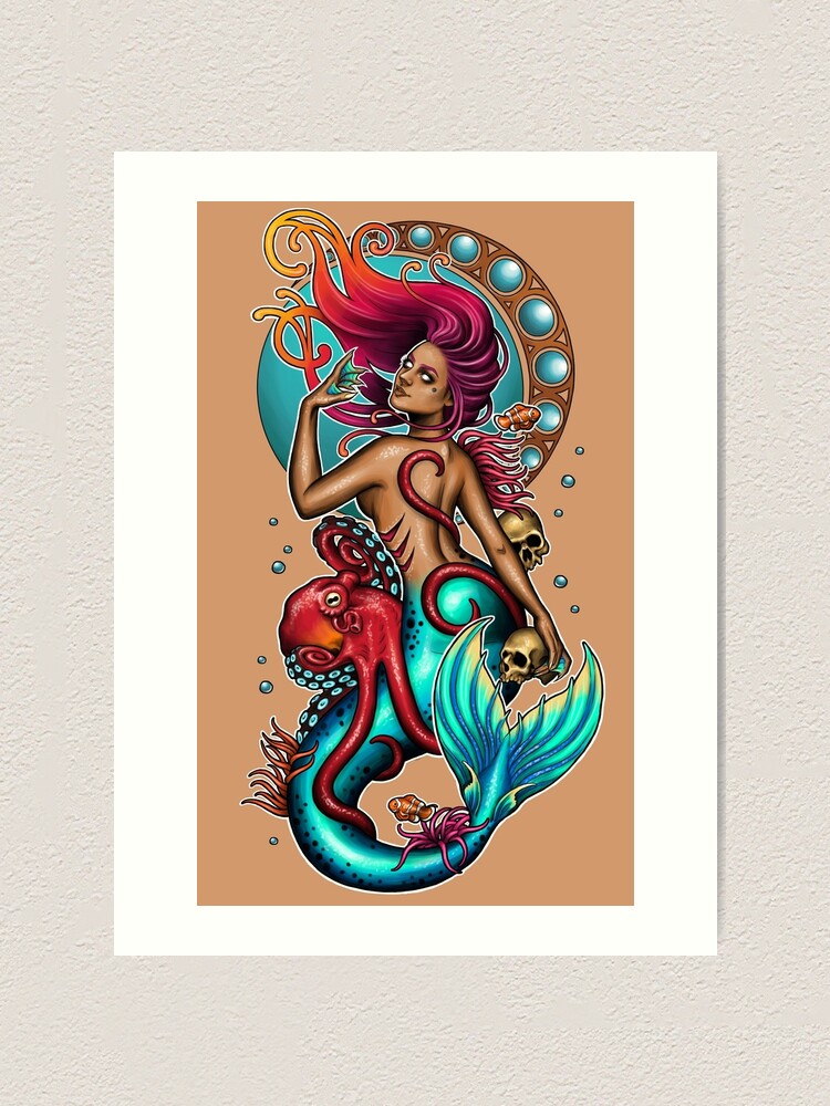 Siren I Art Print for Sale by Naomi King