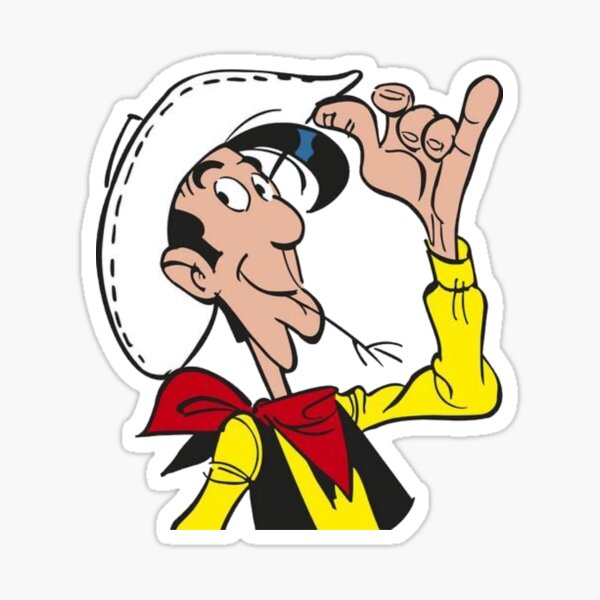 Lucky Luke Stickers Redbubble