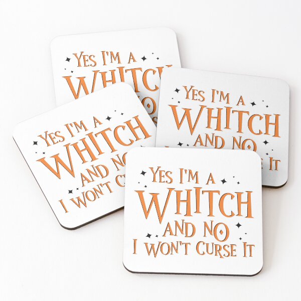 Item preview, Yes I'm A Witch - Spooky Halloween Curse designed and sold by LarrysDesigns.
