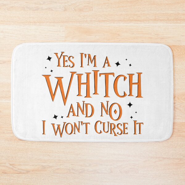 Item preview, Yes I'm A Witch - Spooky Halloween Curse designed and sold by LarrysDesigns.