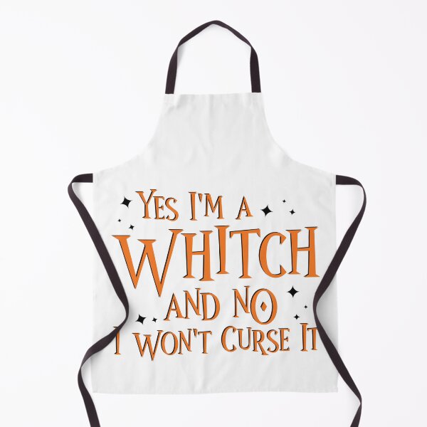 Item preview, Yes I'm A Witch - Spooky Halloween Curse designed and sold by LarrysDesigns.