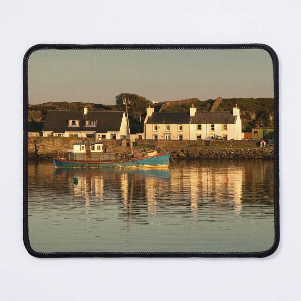 Item preview, Port Ellen: Harbour Homes at Dusk designed and sold by IslayFineArt.