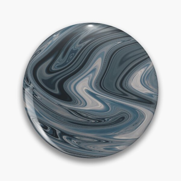 Item preview, Dark Blue Liquid Marble Texture designed and sold by NECHSTORE.