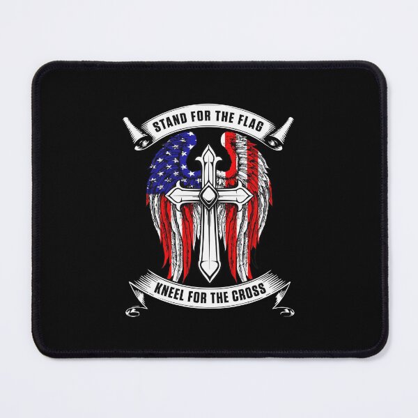 Item preview, I Stand For The Flag And Kneel For The Cross designed and sold by herwinv.