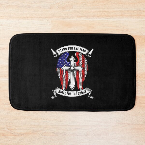 Item preview, I Stand For The Flag And Kneel For The Cross designed and sold by herwinv.