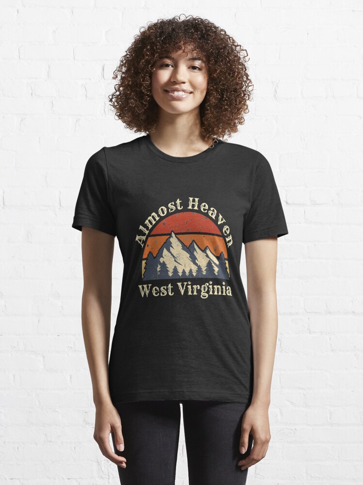 Almost heaven West Virginia long deals sleeve vintage style