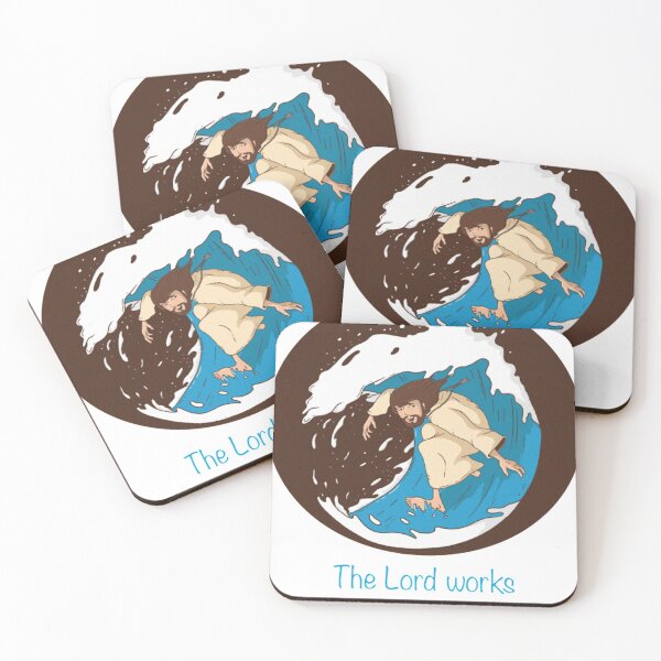 Item preview, The Lord works in mysterious waves designed and sold by TabernacleTees.