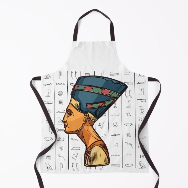 Item preview, Hand drawn Nefertiti Ancient Egypt Goddess designed and sold by Red-ElYoubi.