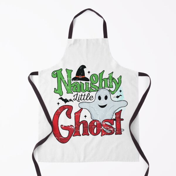 Item preview, Naughty Little Ghost, Happy Halloween designed and sold by mdnrsakib.