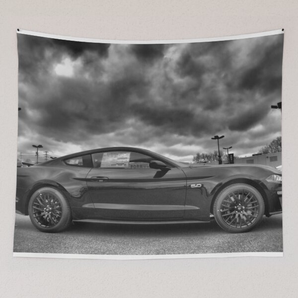 Item preview, Black Ford Mustang designed and sold by ArachnidImagery.