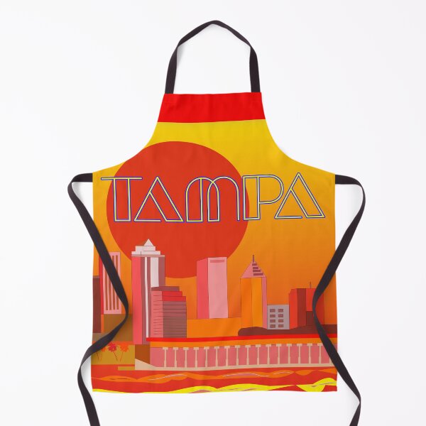 Item preview, Modern Tampa Skyline designed and sold by EdwardMonet.