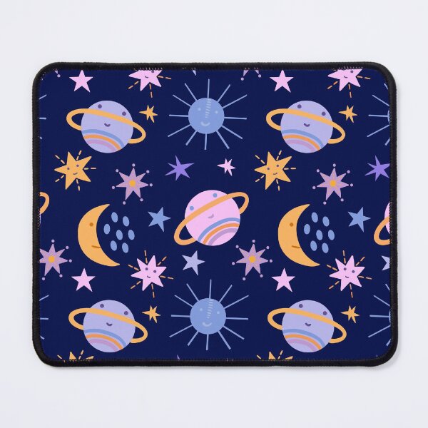 Item preview, night moon stars pattern designed and sold by Lovely-Patterns.