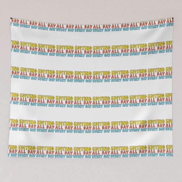 Item preview, Editing all day every day designed and sold by Dinashop.