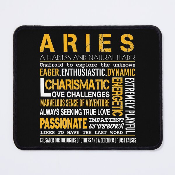 Item preview, Aries Passionate Energetic designed and sold by RaymondPurves.